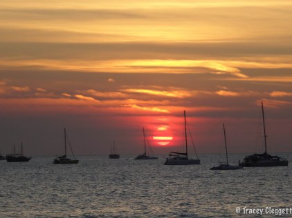 Beautiful Boat Club Sunset!